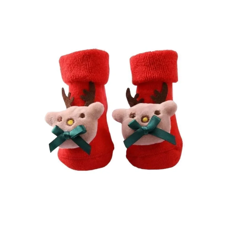 Reindeer Baby Booties